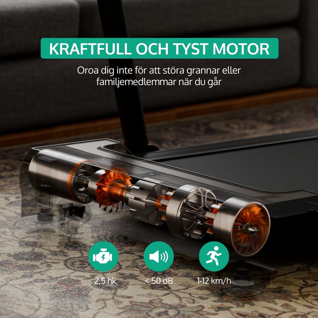 Dreaver X250 Löpband - Lutning - 1-12 km/h